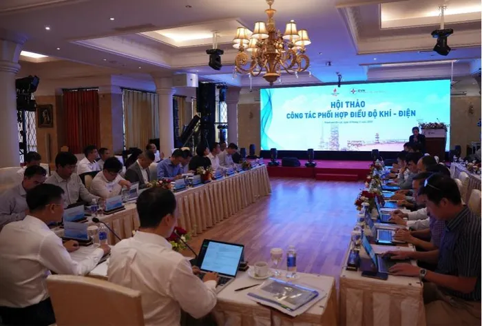 Hội thảo công tác phối hợp điều độ Khí – Điện giữa Tổng Công ty Khí Việt Nam và Trung tâm Điều độ Hệ thống điện Quốc gia.